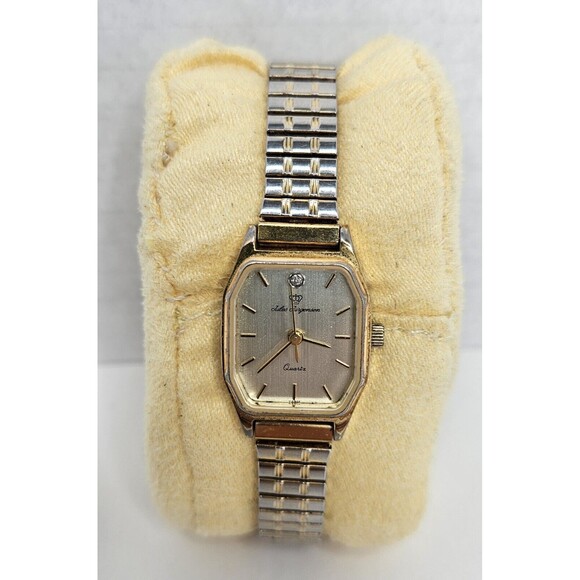 Vintage Jules Jurgensen Womens Watch Silver & Gold Toned W3146 Ladies - Picture 1 of 10